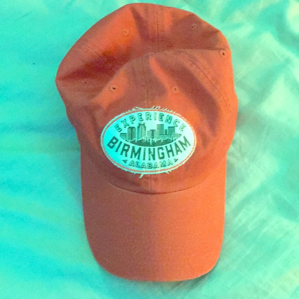 Orange hat adjustable size